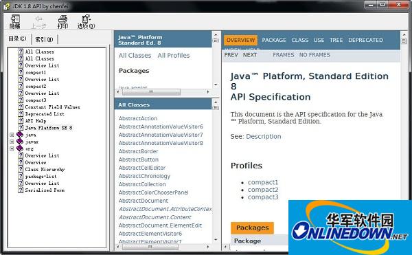 JDK 1.8 API中文