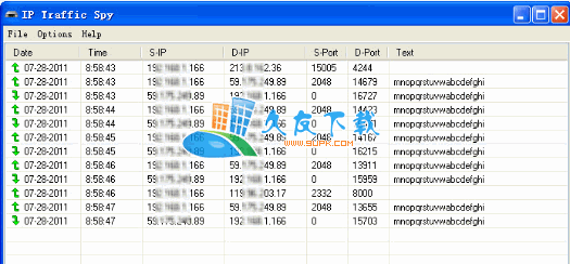 IP Traffic Spy 英文版下载,上网流量查看工具