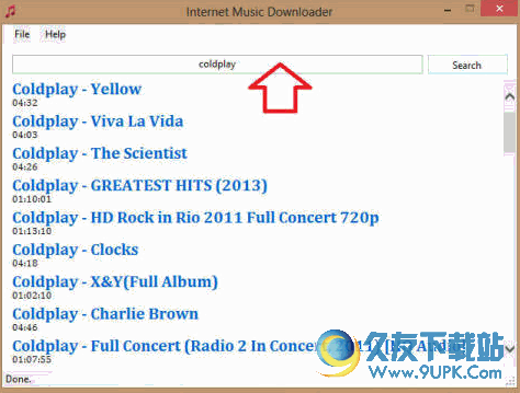 Internet Music Downloader [免费音乐下载软件]