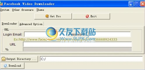 Facebook Video Downloader 英文版