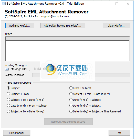 SoftSpireEMLAttachmentRemover