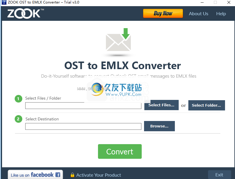 ZOOK OST to EMLX Converter