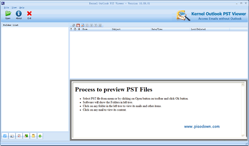 Kernel Outlook PST Viewer 英文版