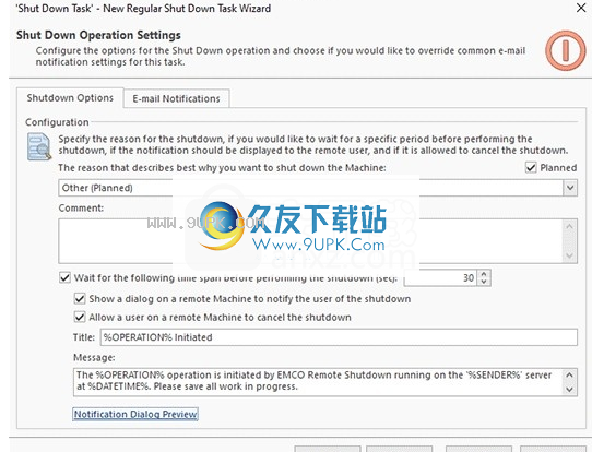 EMCO Remote Shutdown