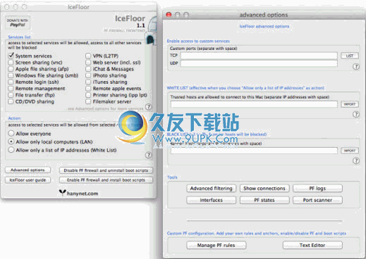 IceFloor下载_苹果电脑防火墙配置工具