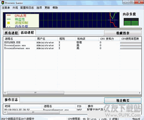 Process Lasso Pro Portable便携版 v