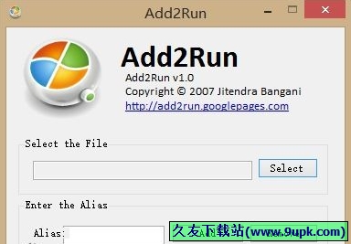 AddRun 免安装版[运行指令添加器]