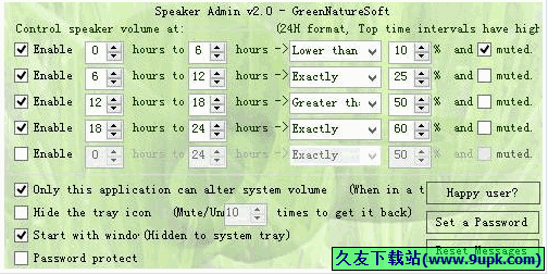 Speaker Admin 免安装版[电脑音量自动调节器]