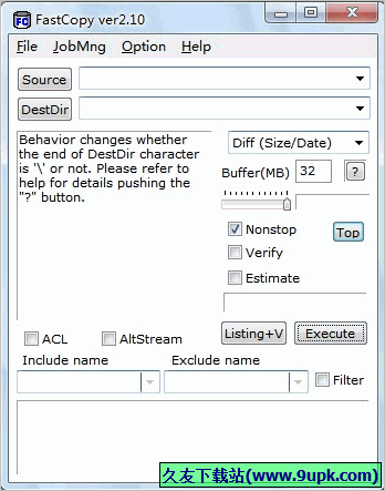 Fastcopy 英文免安装版[文件拷贝复制工具]