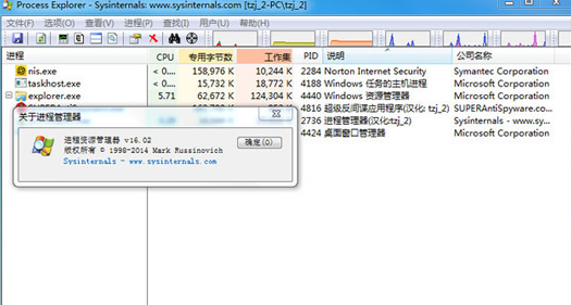 Process Explorer x版 汉化版