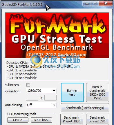 GeeksD Furmark 多语免安装版