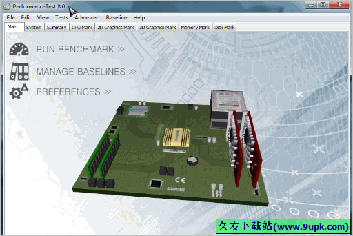 PassMark PerformanceTest 免安装版[电脑硬件测试器]