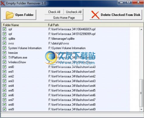 FMS Empty Folder Remover 英文版