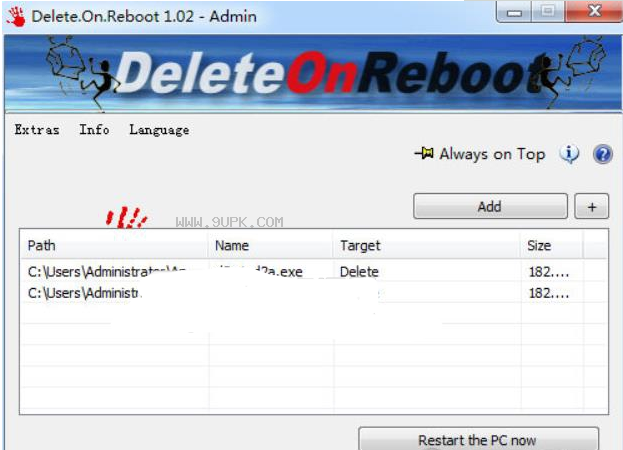 Delete On Reboot