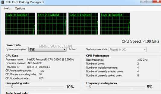 Cpu Core Parking Manager