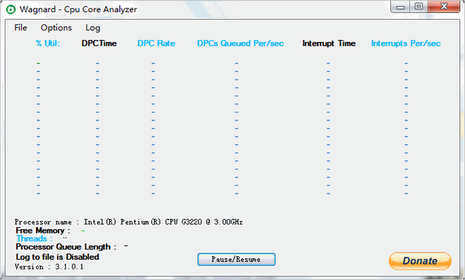 CPU Core Analyzer(CPU处理器检测分析工具)