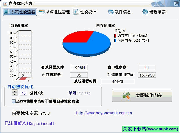 内存优化专家 [内存检测工具]