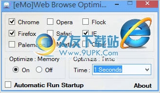 Web Browse Optimizer 英文[浏览器内存优化程序]