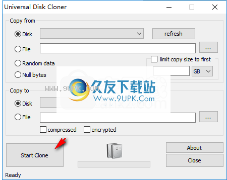 Universal Disk Cloner