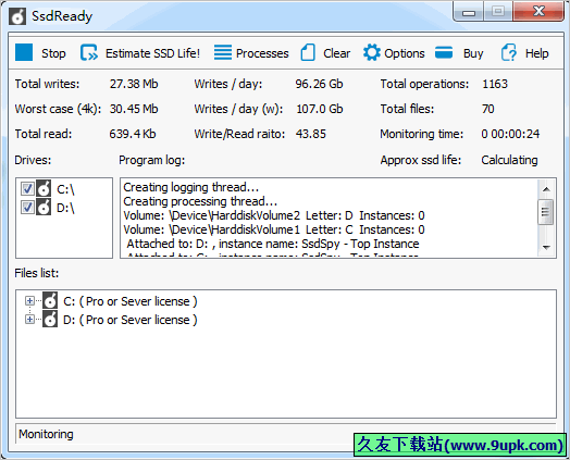 SsdReady 正式免安装版[ssd固态硬盘寿命检测器]