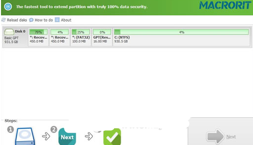 Macrorit Partition Extender