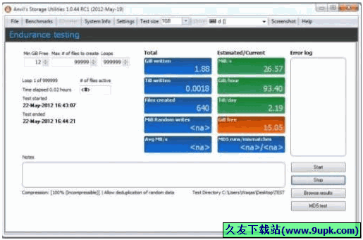 Anvil&amp;#;s Storage Utilities 免安装版[ssd测速器]