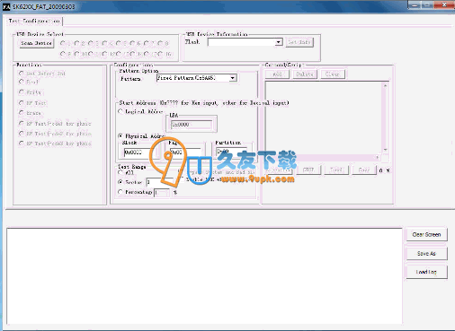 【擎泰sk】擎泰主控方案量产工具下载 英文版