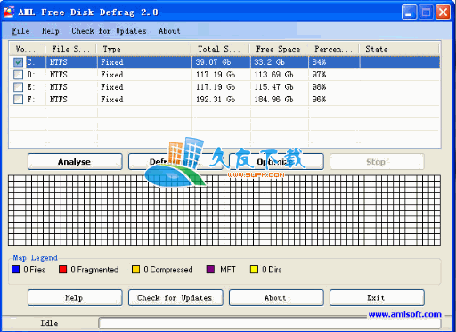 【磁盘优化工具】AML Free Disk Defrag下载v