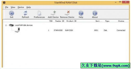 StarWind RAM Disk(把内存虚拟成硬盘)英文安装版