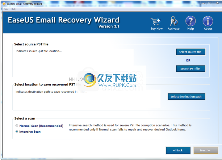 EaseUSEmailRecoveryWizard