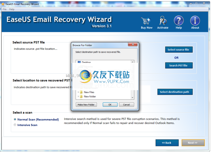 EaseUSEmailRecoveryWizard