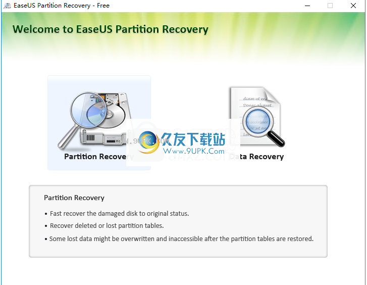 EaseusPartitionRecovery