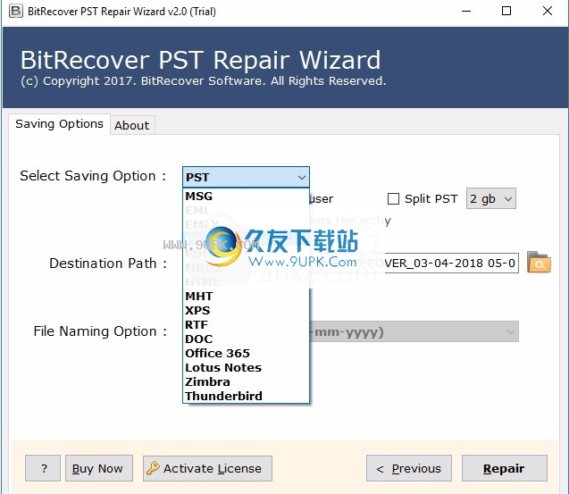 PSTRepairWizard