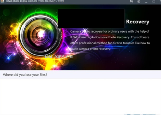 IUWEshareDigitalCameraPhotoRecovery