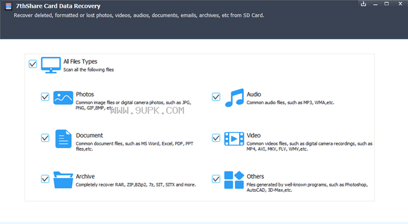 thShare Card Data Recovery