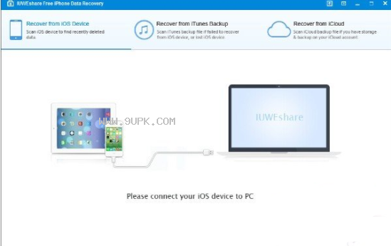 IUWEshareFreeiPhoneDataRecovery