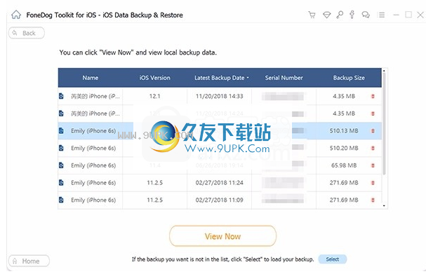 iOSDataBackup&Restore