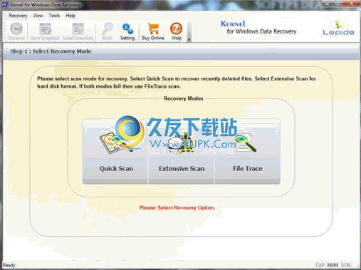 Kernel for Windows Data Recovery下载英文版_数据恢复工具