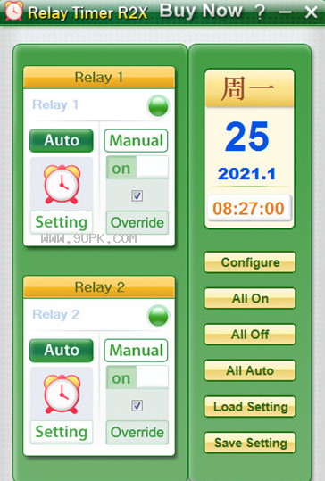 Relay Timer RX