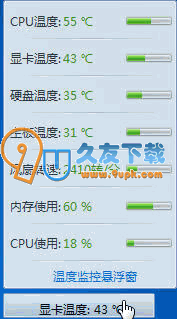 【硬件温度检测器】鲁大师温度监控下载v独立版