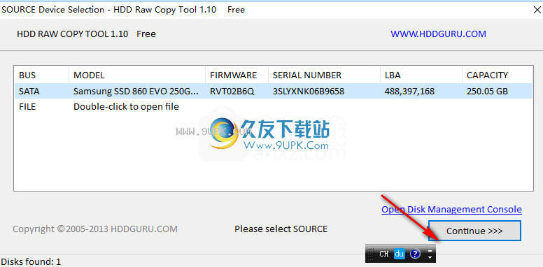 HDD Raw Copy Tool