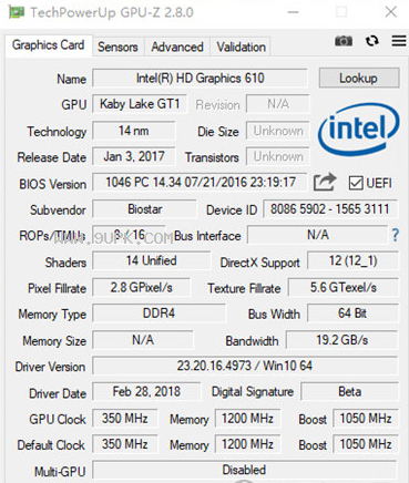 TechPoweUP GPU-Z