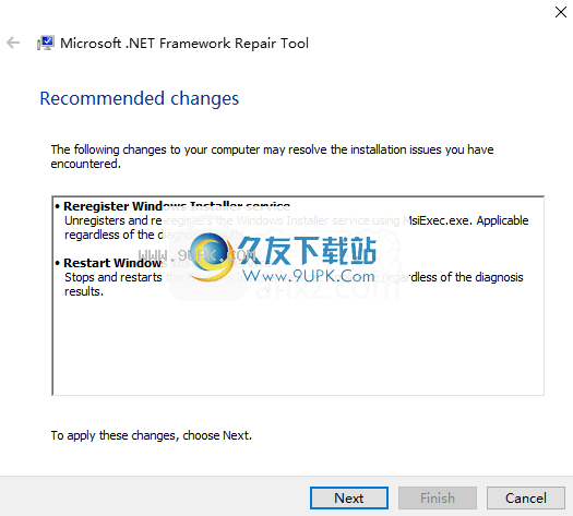 .NETFrameworkRepairTool