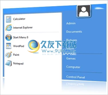 Start Menu 英文版[Win开始菜单]