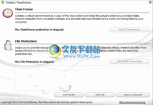 Toolwiz Time Freeze 英文版_新加坡虚拟系统