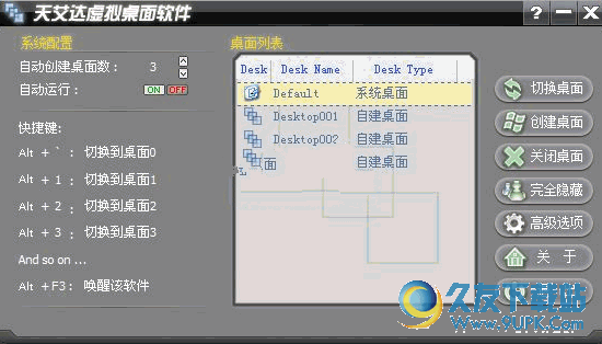 天艾达虚拟桌面软件 v