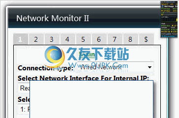 【桌面网络状况监视器】NetworkMonitorII下载