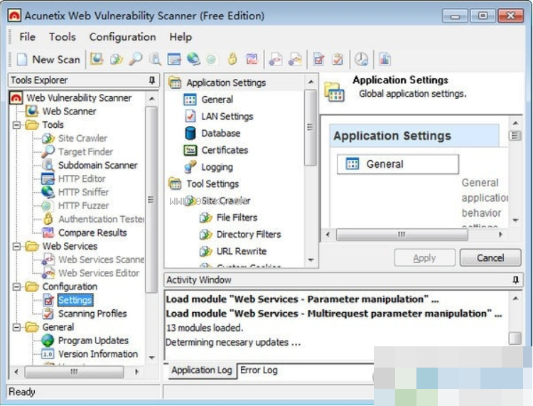 Acunetix Web Vulnerability Scanner