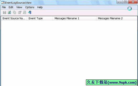 EventLogSourcesView 免安装[系统日志查看软件]