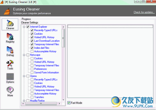 Eusing Free Registry Cleaner[注册表除错程序] 免安装版